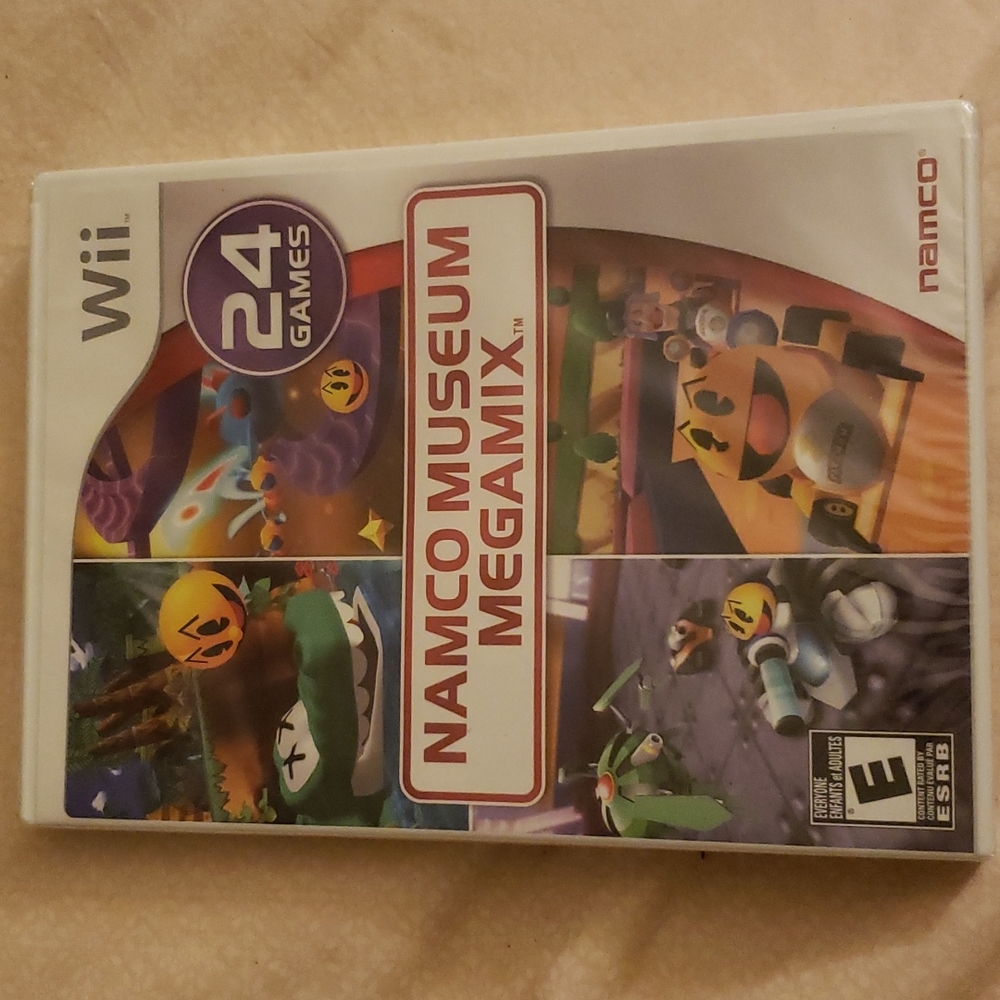 Wii Game-  Namco Museum Megamix 24 Games in Total.
